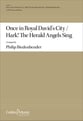 Once in Royal David's City/Hark! The Herald Angels Sing SATB choral sheet music cover